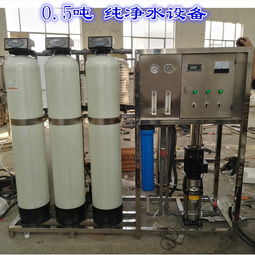 定做玻璃水防冻液纯净水过滤设备 0.5t h反渗透纯水设备厂家